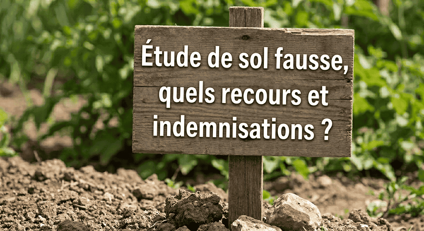 Quelle est la durée de validité d'une étude de sol Quelle est la durée de validité d'une étude de sol
