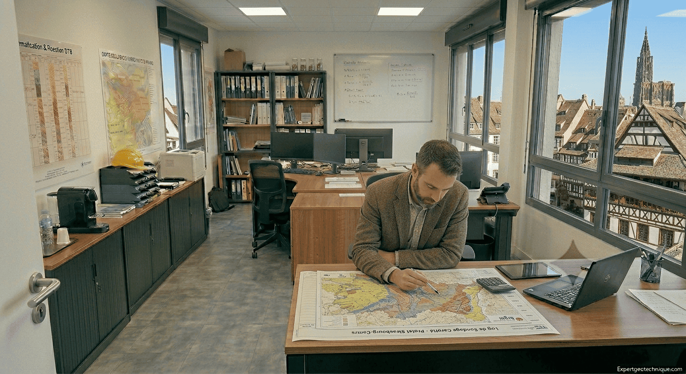 Exemple de bureau d’études géotechniques région Grand Est Exemple de bureau d’études géotechniques région Grand Est