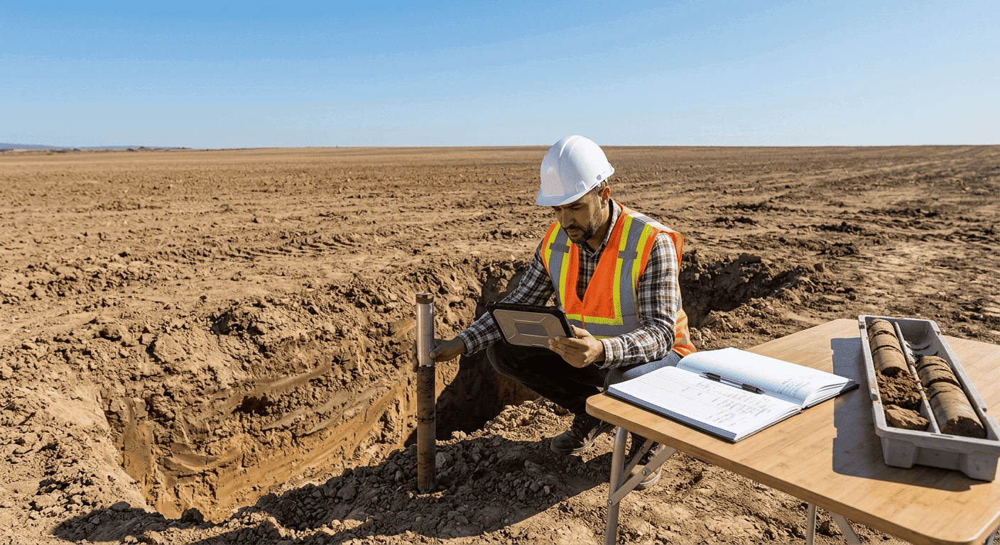 Exemple de mission d'un geotechnicien Exemple de mission d'un geotechnicien