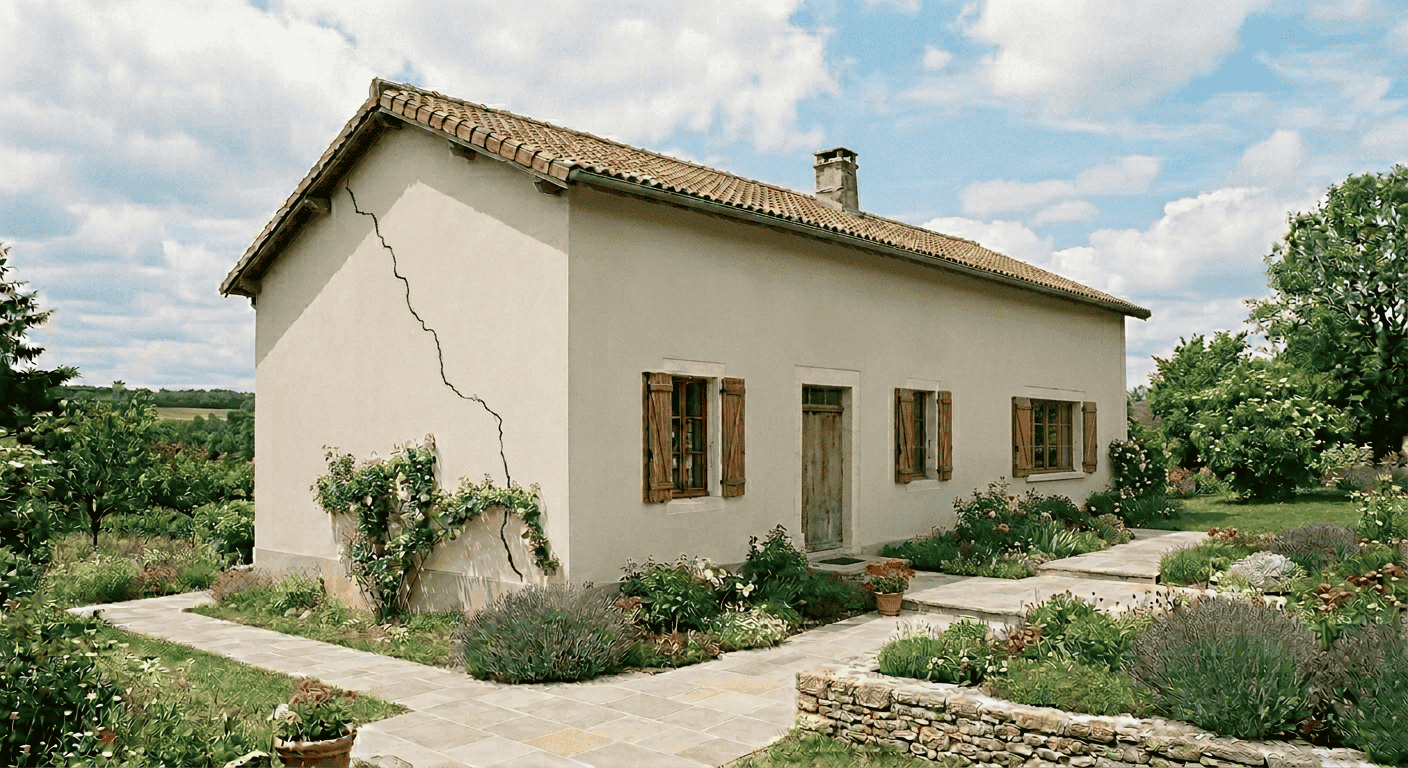maison en catastrophe naturelle avec fissures mauvaises fondations maison en catastrophe naturelle avec fissures mauvaises fondations
